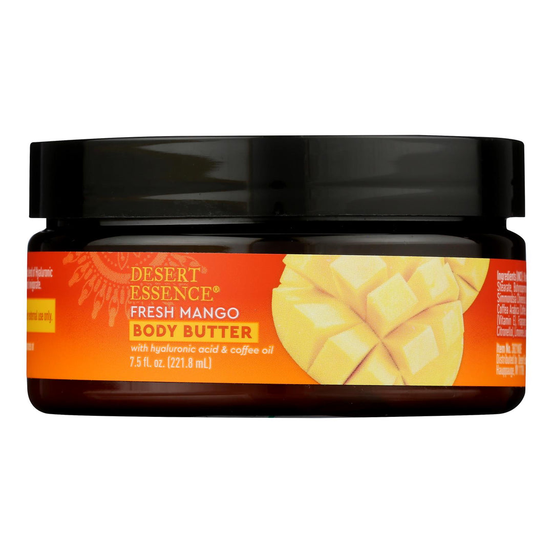 Desert Essence - Body Butter Fresh Mango - 1 Each-7.5 Fz - Maras Green